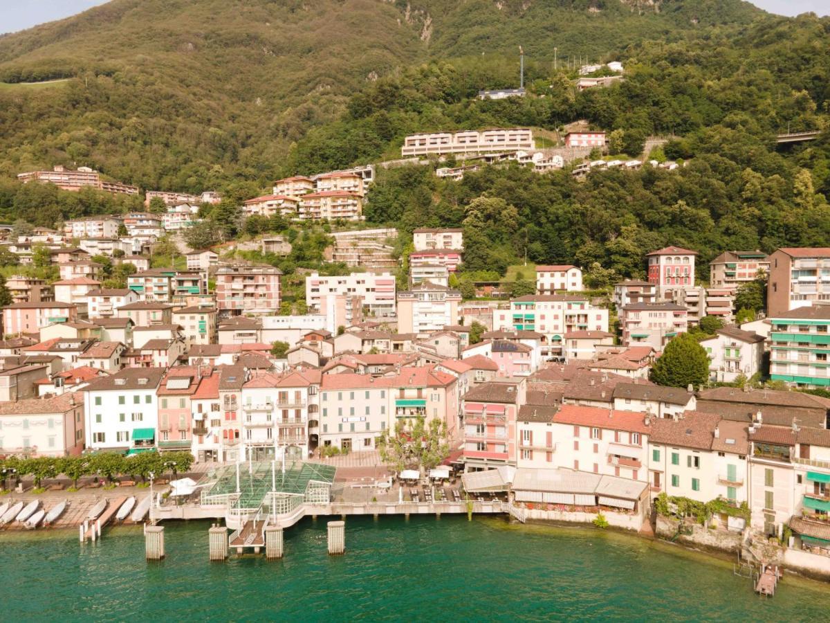 Apartamento Casa Madlen - Bright Attic With Marvelous View Campione dʼItalia Exterior foto